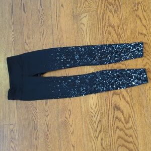 Lululemon Fast and Free Leggings in Silver splatter